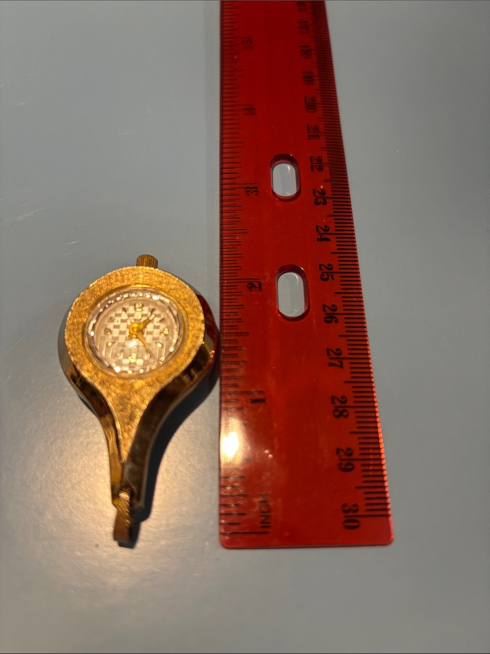 Landau Gold Tone , VINTAGE Women's Watch Pendant